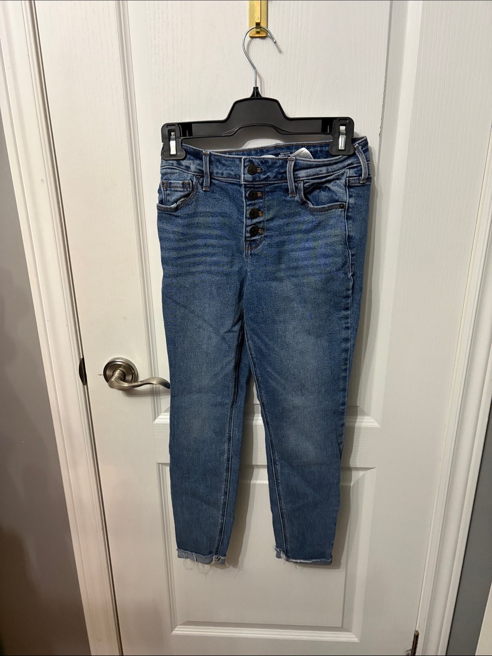 Old navy Rockstar super skinny ankle jeans - Button Front
